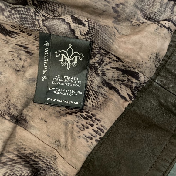 Aritzia x Mackage Kenya Leather Jacket - Picture 8 of 9